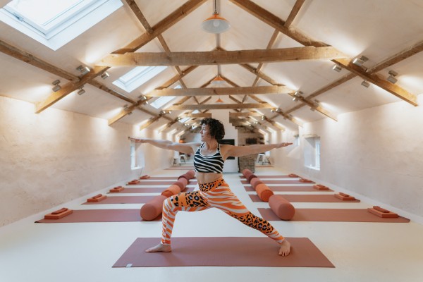 wellness venue with yoga mats for hire at Brinkburn Northumberland