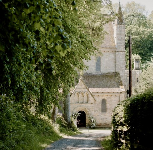 summer at Brinkburn Northumberland
