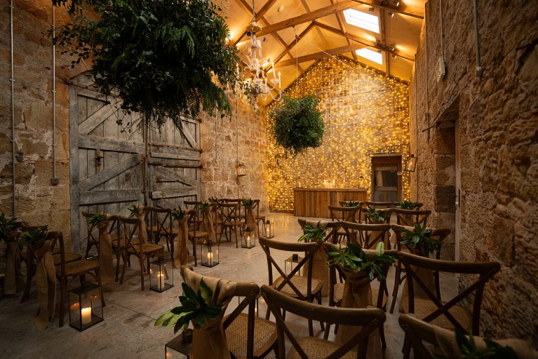 rustic barn wedding venue northumberland