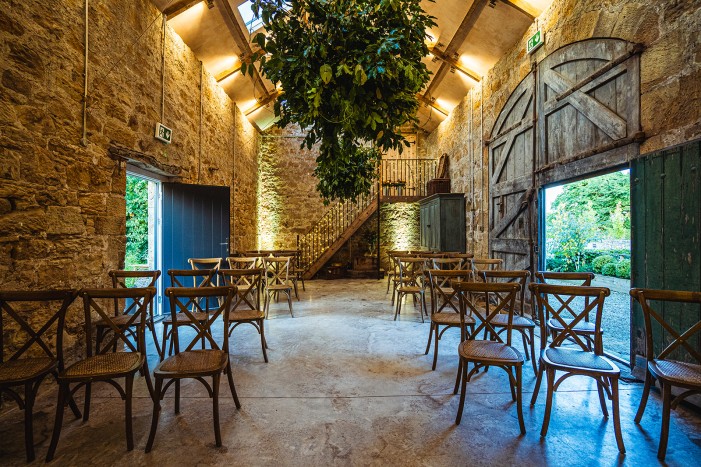 northumberland barn ceremony space